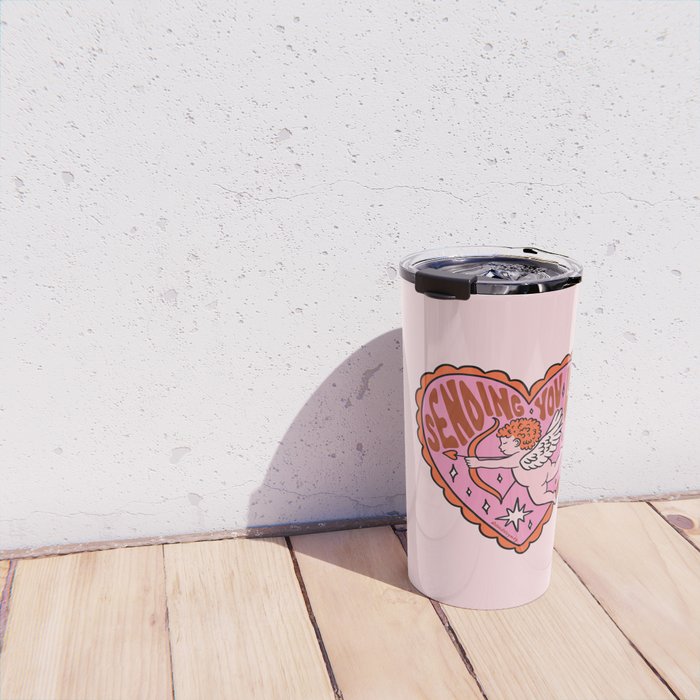Sending You Love Cupid Travel Mug Gallery Image 4