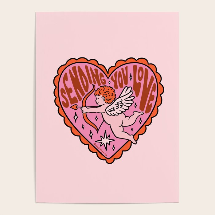 Sending You Love Cupid Poster Gallery Image 4