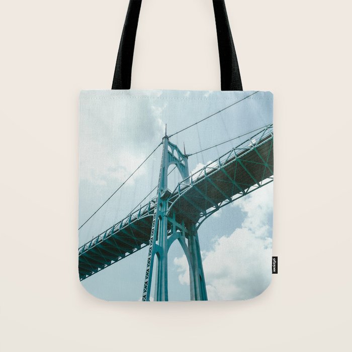 St. Johns Bridge Tote Bag Gallery Image 1