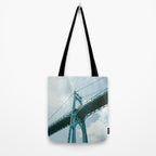 St. Johns Bridge Tote Bag Gallery Image 2