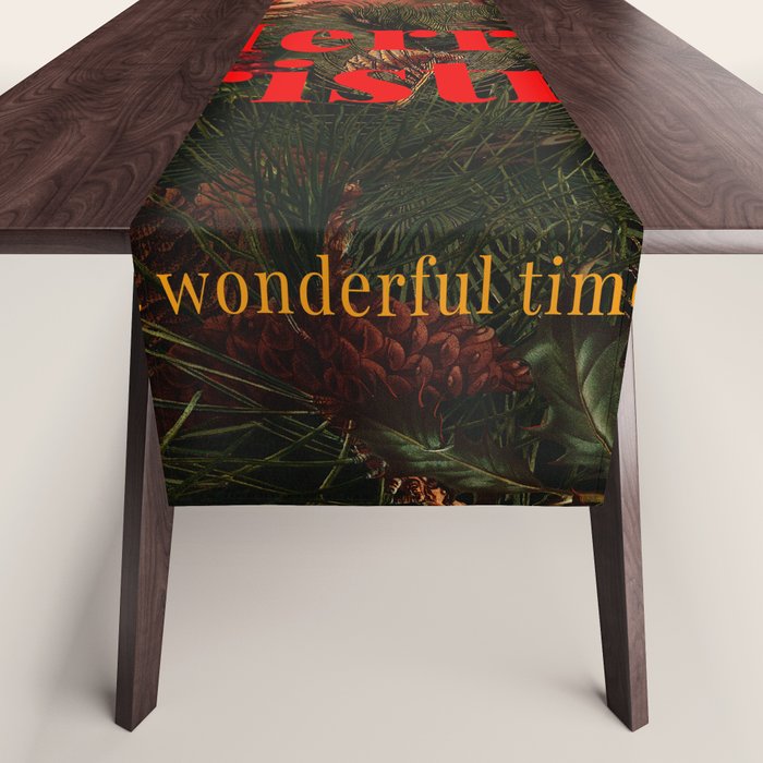 You Found Me Christmas Version Table Runner Gallery Image 1
