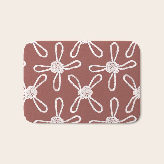 Coastal Knot Style Bath Mat Gallery Image 1