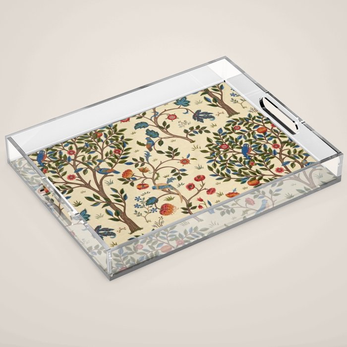 William Morris Kelmscott Tree Acrylic Tray Gallery Image 1