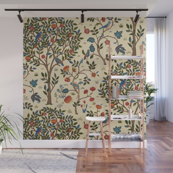 William Morris Kelmscott Tree Wall Mural Gallery Image 1
