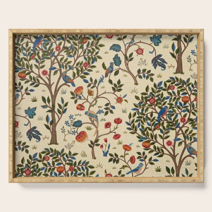 William Morris Kelmscott Tree Serving Tray Gallery Image 1