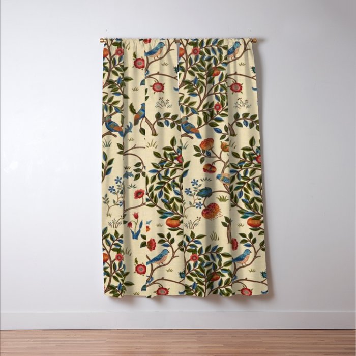 William Morris Kelmscott Tree Window Curtain Gallery Image 3