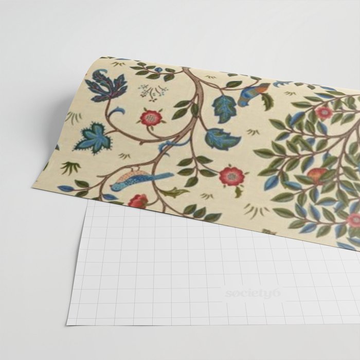 William Morris Kelmscott Tree Wrapping Paper Gallery Image 2