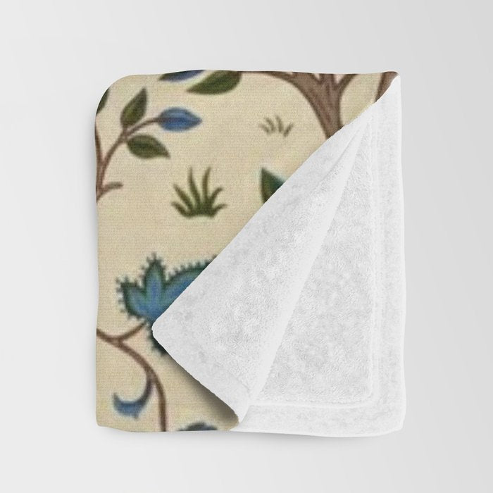 William Morris Kelmscott Tree Throw Blanket Gallery Image 3