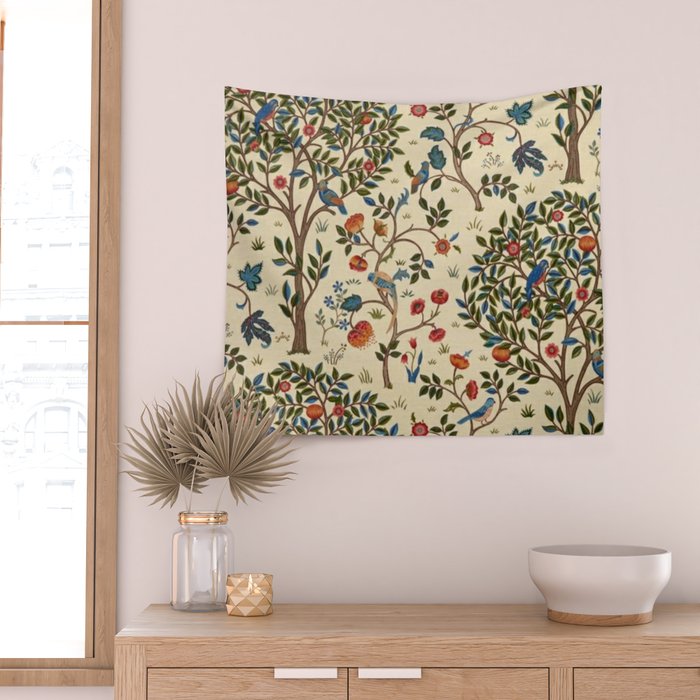 William Morris Kelmscott Tree Wall Tapestry Gallery Image 2
