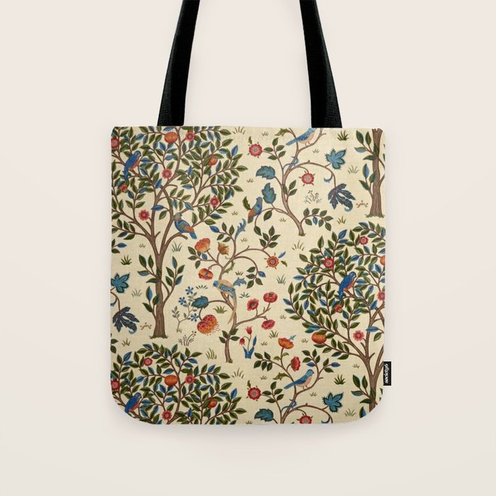 William Morris Kelmscott Tree Tote Bag Gallery Image 1