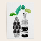 Tribal Vases II with Tropical Greenery Poster Gallery Image 4