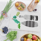 Tribal Vases II with Tropical Greenery Cutting Board Gallery Image 2