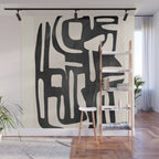 Modern Abstract Shapes 34 Wall Mural Gallery Image 1