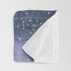 Enchanting Snowy Log Cabin Alpine Lake Throw Blanket Gallery Image 3