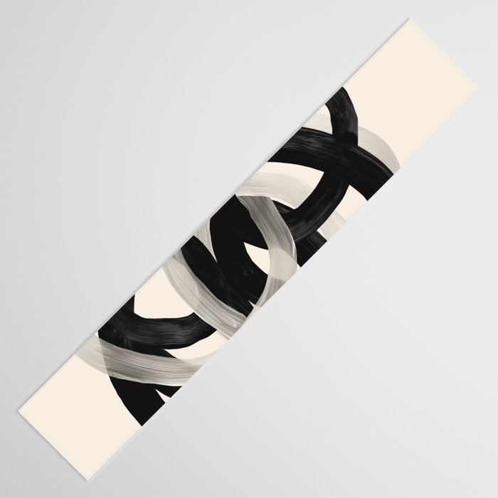 Interwoven Lines Abstract Art 2 Table Runner Gallery Image 3