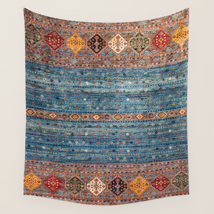 Traditional Vintage Moroccan Carpet Wall Tapestry Gallery Image 4