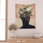 Birds are my Real Origin Wall Tapestry Gallery Image 2