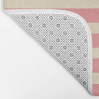 Simple Stripes Pattern - Pink  Bath Mat Gallery Image 2