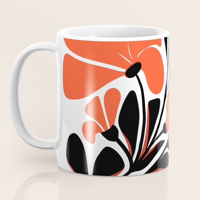 Gothic Garden Flower Art Coffee Mug Gallery Image 3