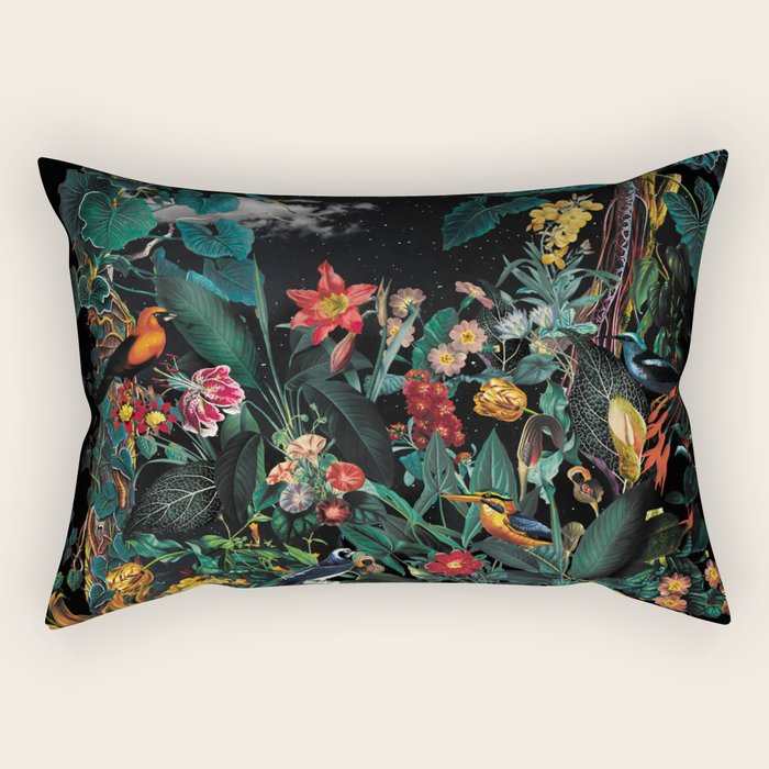 Mystery Garden Rectangular Pillow Gallery Image 1