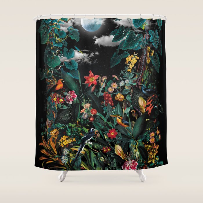 Mystery Garden Shower Curtain Gallery Image 1