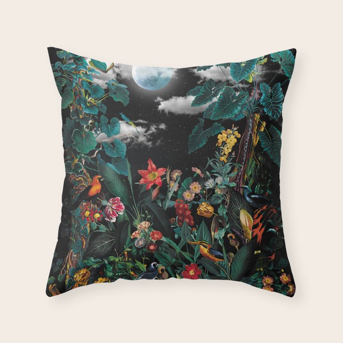 Mystery Garden Throw Pillow Gallery Image 6