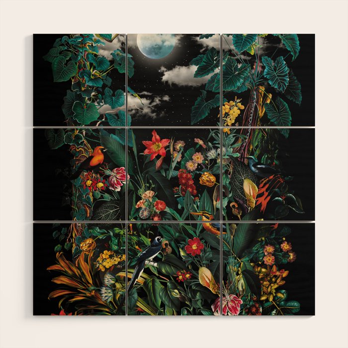 Mystery Garden Wood Wall Art Gallery Image 1