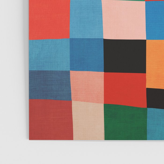 MidCentury Modern Colorful Geometric Artwork Poster Gallery Image 3