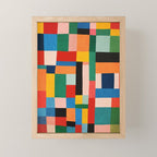 MidCentury Modern Colorful Geometric Artwork Mini Art Print Gallery Image 1