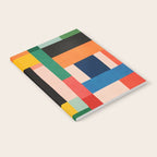 MidCentury Modern Colorful Geometric Artwork Notebook Gallery Image 2