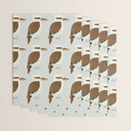 Whimsy Laughing Kookaburra Wrapping Paper Gallery Image 3