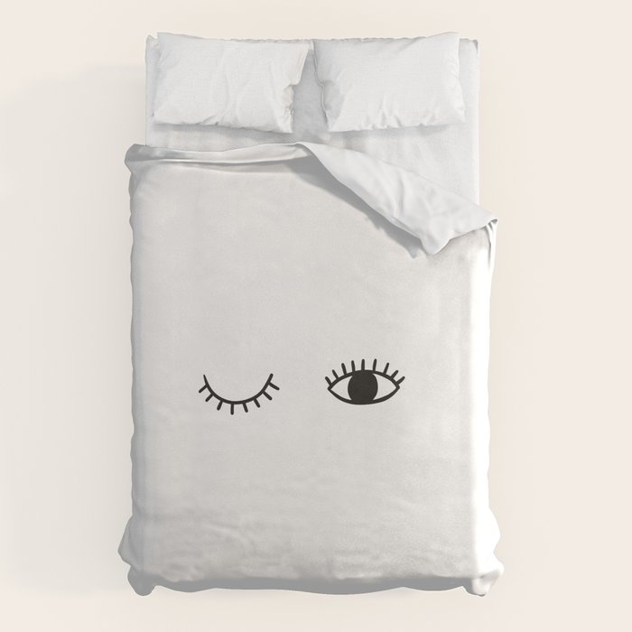 Eye wink Duvet Cover Gallery Image 6