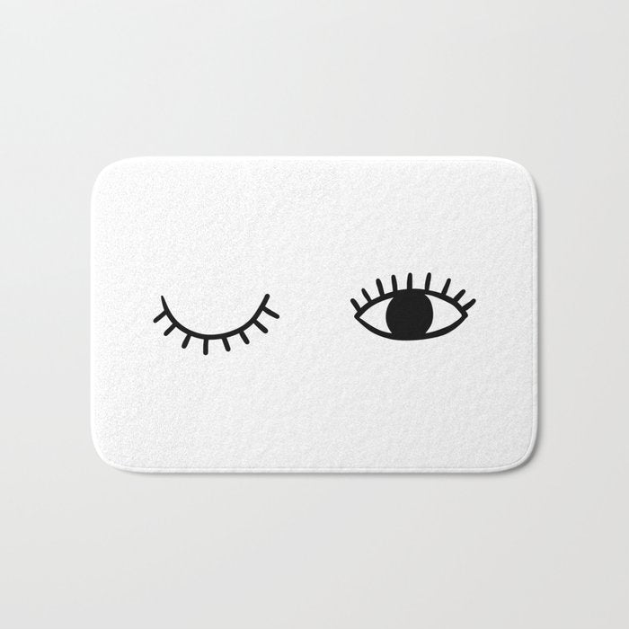 Eye wink Bath Mat Gallery Image 1