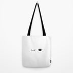 Eye wink Tote Bag Gallery Image 2