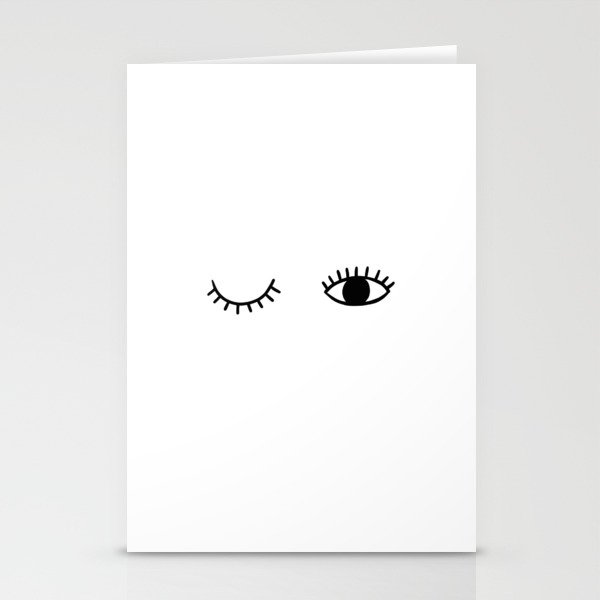 Eye wink Stationery Card Gallery Image 2