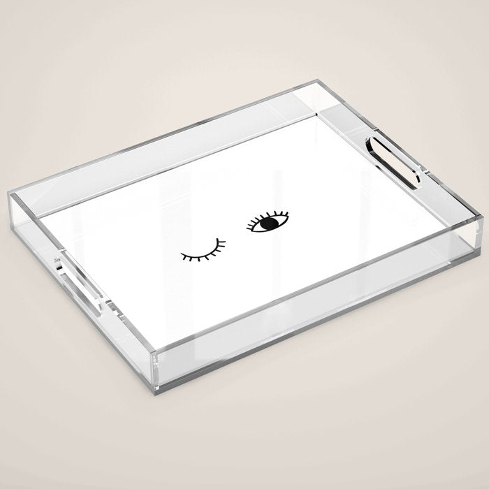 Eye wink Acrylic Tray Gallery Image 1