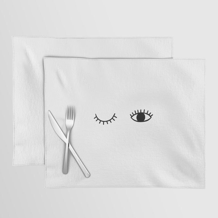 Eye wink Placemat Gallery Image 1