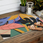 Jungle Abstract 7 Outdoor Rug Gallery Image 2