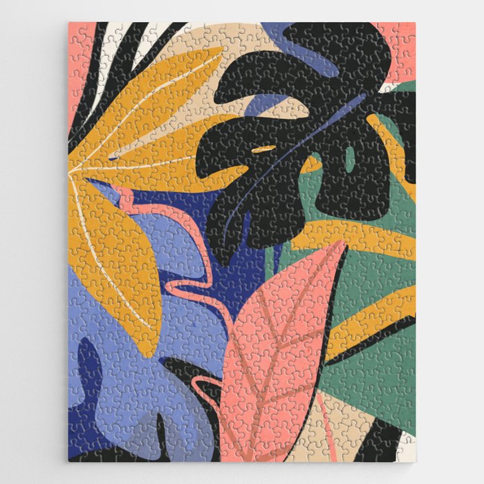 Jungle Abstract 7 Jigsaw Puzzle Gallery Image 1