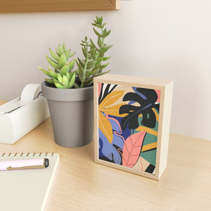 Jungle Abstract 7 Mini Art Print Gallery Image 2