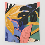 Jungle Abstract 7 Wall Tapestry Gallery Image 4