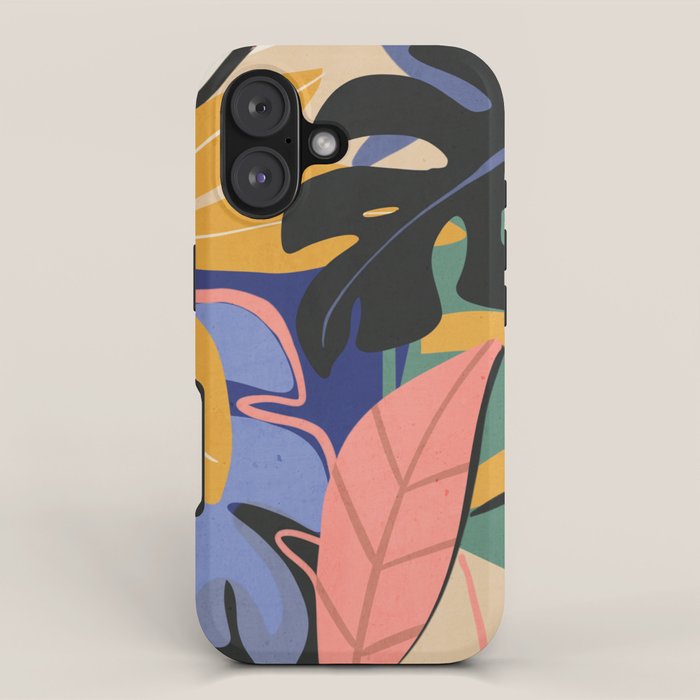 Jungle Abstract 7 iPhone Case Gallery Image 1