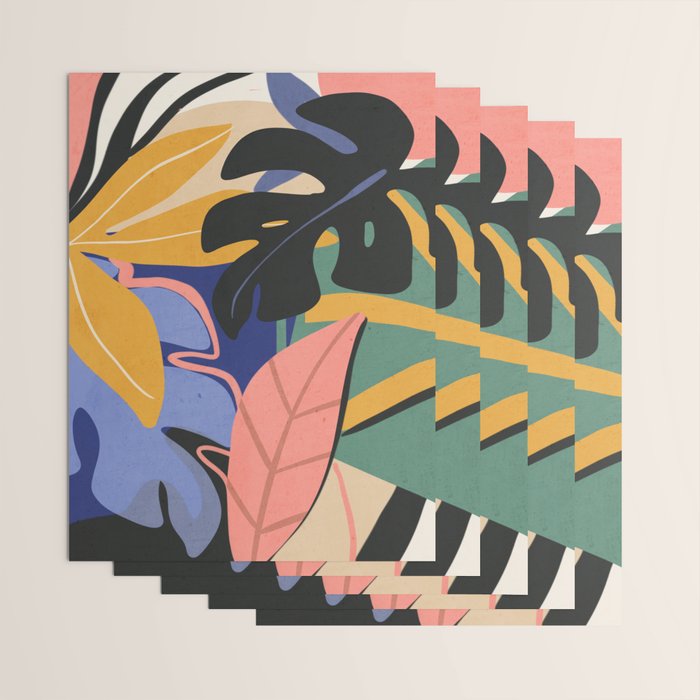 Jungle Abstract 7 Wrapping Paper Gallery Image 3