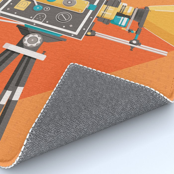 Cine Orange Lens Rug Gallery Image 4