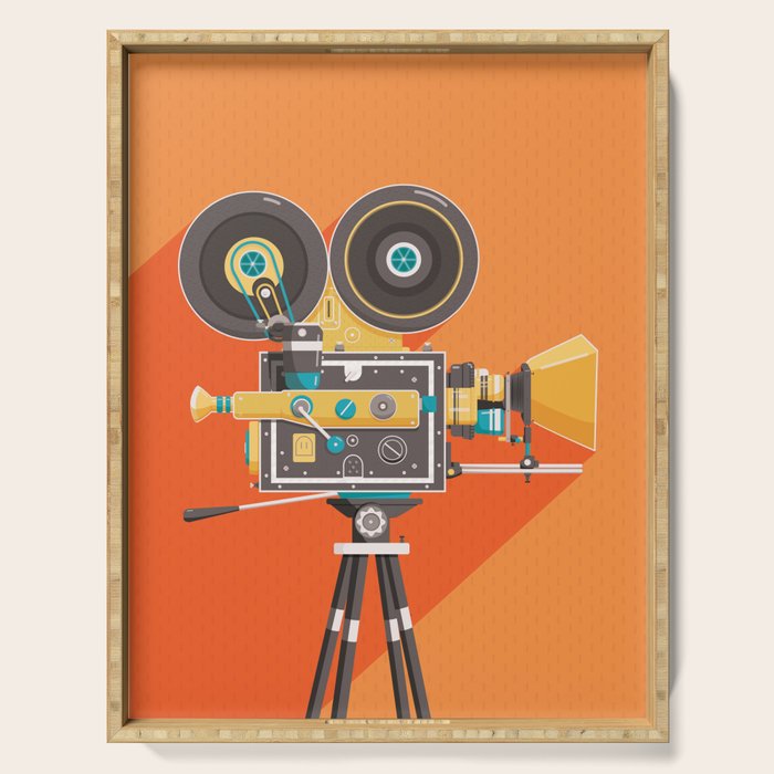 Cine Orange Lens Serving Tray Gallery Image 1