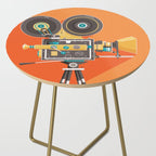 Cine Orange Lens Side Table Gallery Image 2