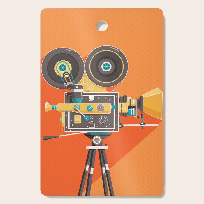Cine Orange Lens Cutting Board Gallery Image 1