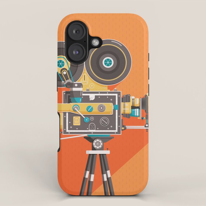 Cine Orange Lens iPhone Case Gallery Image 1