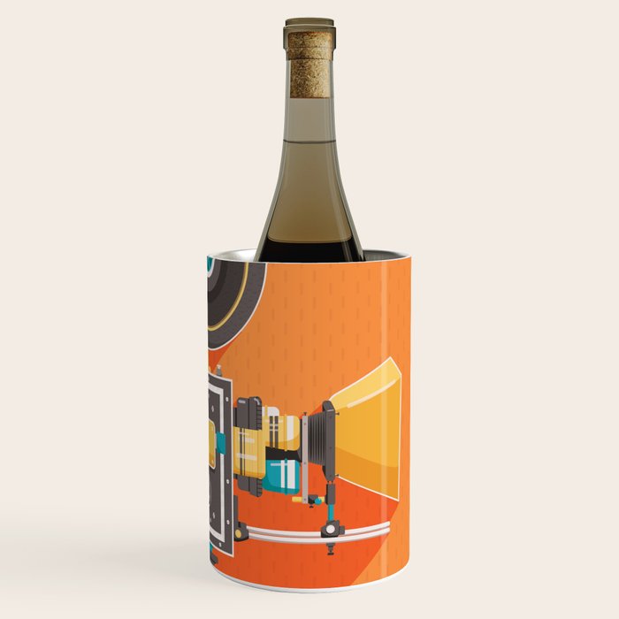 Cine Orange Lens Wine Chiller Gallery Image 3
