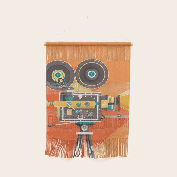 Cine Orange Lens Wall Hanging Gallery Image 1